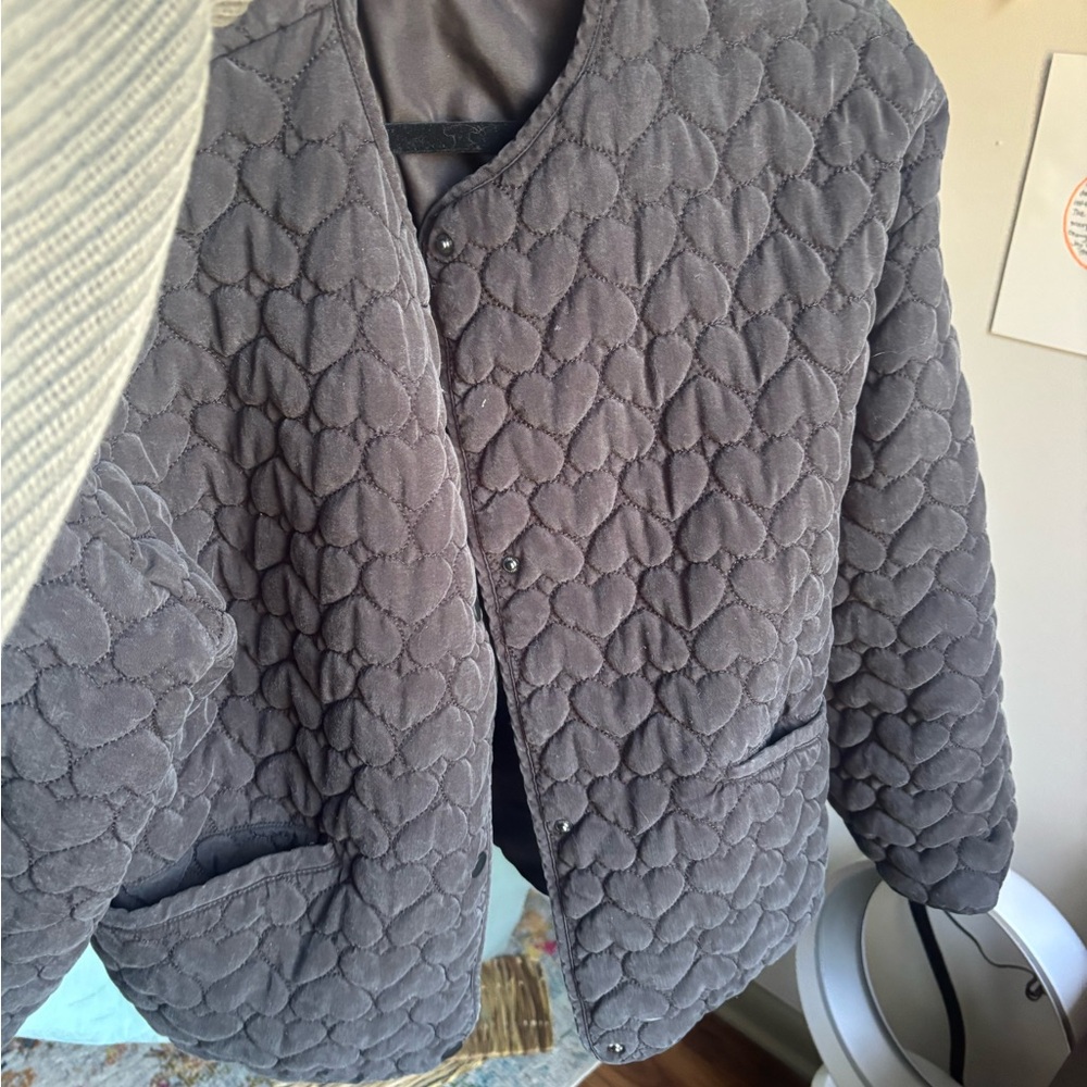 Heart Quilted Zara Jacket